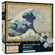 Captivating Great Wave Jigsaw Puzzle - 1000 Pieces
